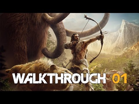Far Cry: Primal PC Walkthrough 01 Mission 01 (Path to Oros) (With Commentary)