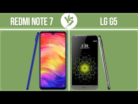 Xiaomi Redmi Note 7 vs LG G5 ✔️