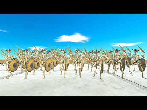 MEGA SKELETON ARMY VS ARMIES | ANIMAL REVOLT BATTLE SIMULATOR