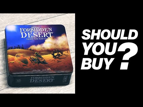 Forbidden Desert Game Review 🤔 Should You Buy