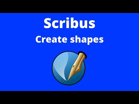Scribus shape tutorial