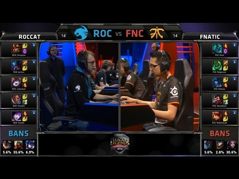 EU LCS ROC vs FNC Game 2 Highlights (EU LCS Spring 2015)