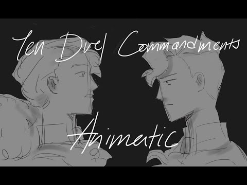 Ten Duel Commandments II HAMILTON ANIMATIC IN 2024?!?1?!!
