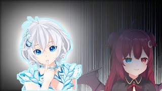 ガチガチに緊張するロアちゃんの前に妖精が現れる！【電脳少女シロ・夢月ロア/にじさんじ切り抜き】