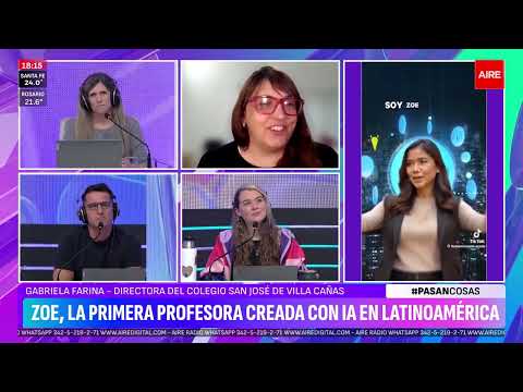 Una escuela de Villa Cañas incorpora una profesora con IA: Entrevista a la directora Gabriela Farina
