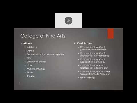 UNLV/CSN College of Fine Arts Presentation