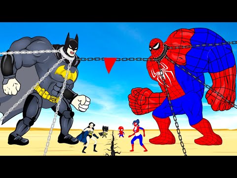 Evolution of SPIDERMAN Family Vs Evolution of BATMAN Family: Who Is The King Of Super Heroes?