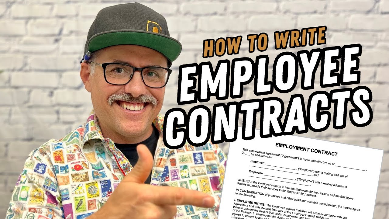 How to Write an Employment Contract: Construction Contract Basics