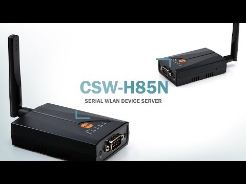 Csw-h85n serial wlan device server