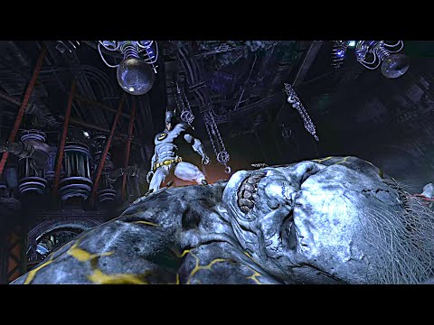 Batman Arkham Boss Fights 4K - Batman vs Solomon Grundy & Penguin - Iceberg Lounge