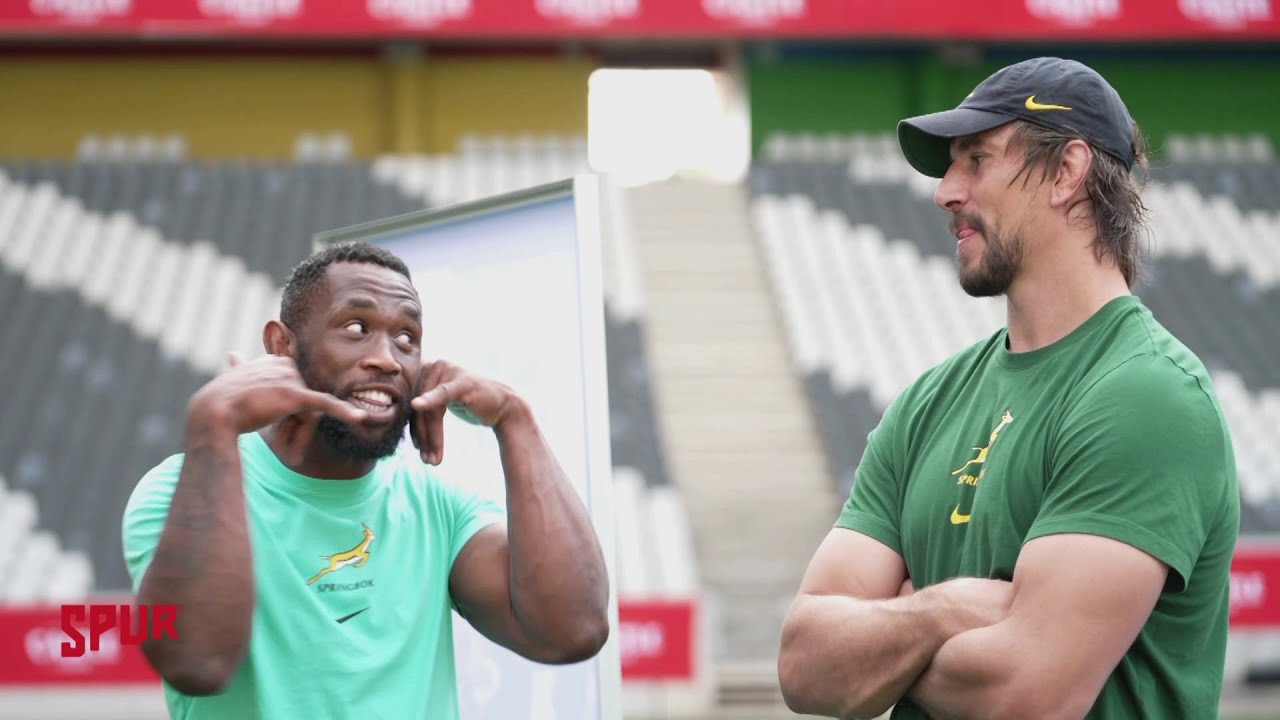 Eben Etzebeth: 128 and Counting | Siya Kolisi and Eben Take A Walk Down Memory Lane 🇿🇦🤝