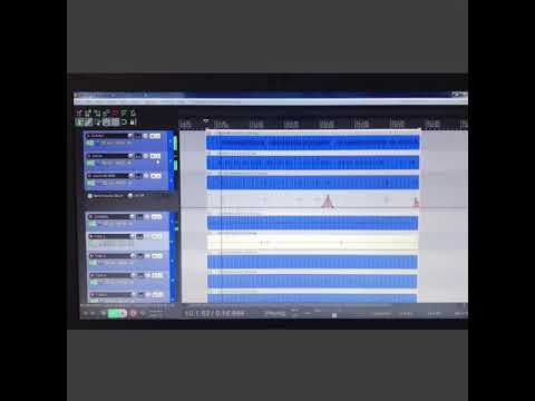 Gravação no reaper. Guia de pagode baiano. Instrumentos virtuais.