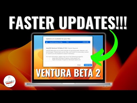 Ventura Beta Deep Dive NEW FASTER Software Updates & Upgrades!!!