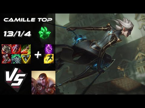 TOP Camille vs Jayce - NA Challenger Patch 14.17