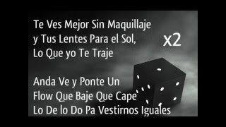 El Nene La Amenaza - Sin Maquillaje (Letras)