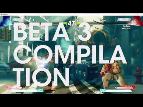SFV Beta 3 Compilation Highlights