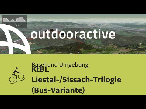 Mountainbike-tour in Basel und Umgebung: KtBL Liestal-/Sissach-Trilogie (Bus-Variante)