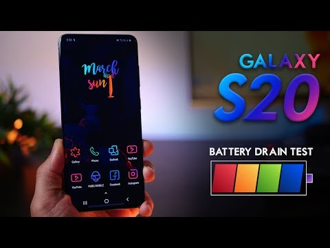 Galaxy S20 - Battery Performance and Drain Test