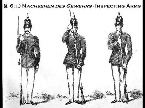 Prussian Military Drill, "PER" - Inspection