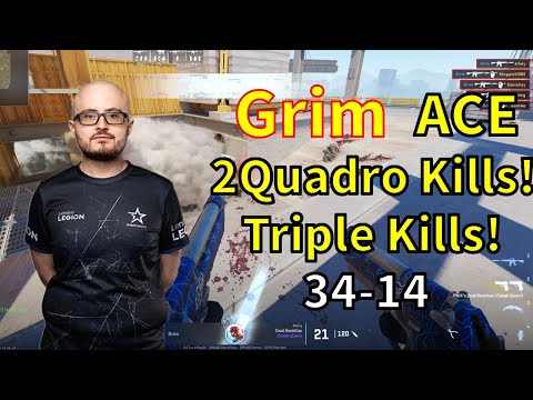 CS2 Grim ACE POV Faceit Vertigo (34-14) | 24/06/21 #cs2 #demo
