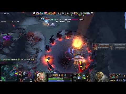 Yatoro Morphling Rampage TI10 Team Spirit vs Team IG - Dota2 #Shorts