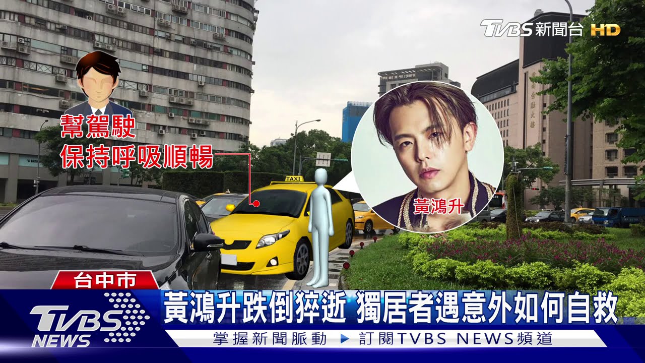 黃鴻升跌倒猝逝 獨居者遇意外如何自救