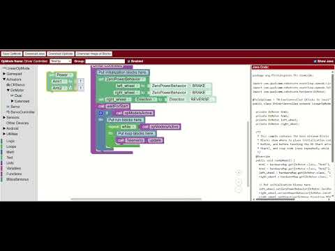 Basic Chassis Programming