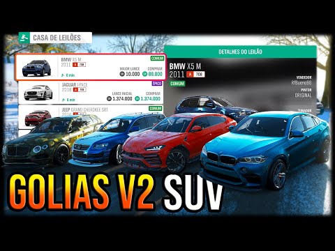 Forza Horizon 4 - GOLIATH RACE V2 AUCTION with SUV CARS