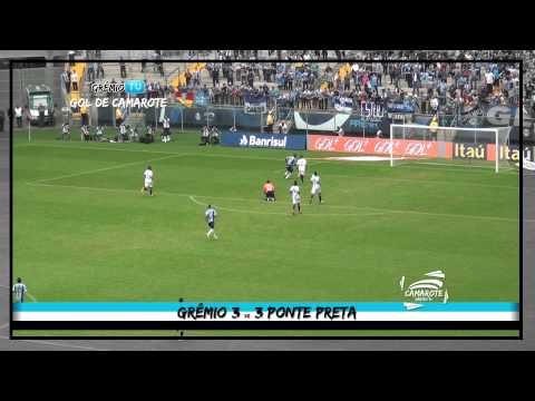 [GOL DE CAMAROTE] Grêmio 3x3 Ponte Preta l GRÊMIOTV
