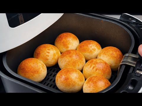 Пончики всего через 12 минут! Без жарки — простой рецепт аэрогриля!