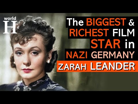 Zarah Leander - The Biggest NAZI Film Star who Mocked Hitler's Appearance & Sold Her Morals to Nazis