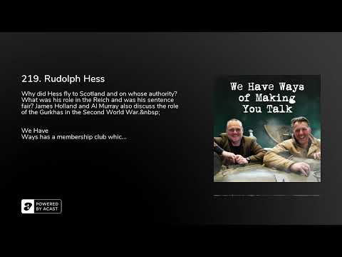219. Rudolph Hess