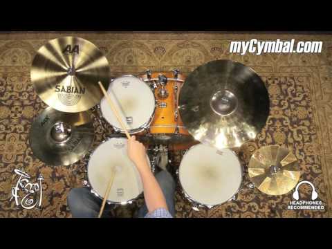 Sabian 16" AA Thin Crash Cymbal - 1034g (21606-1062216J)