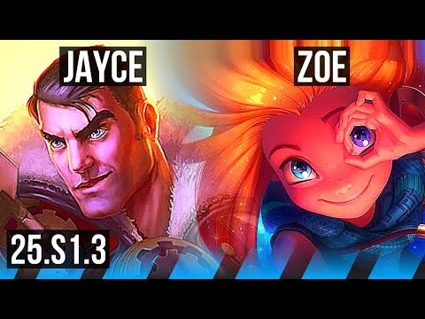 JAYCE vs ZOE (MID) | 5/2/6 | EUW Master | 25.S1.3