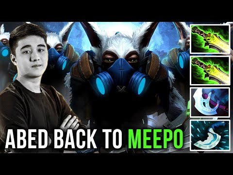 Abed is Back to Meepo Again EPIC Gameplay with 2x Ethereal Build Dota 2
