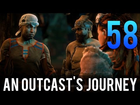 [58] An Outcast's Journey (Let's Play Horizon Zero Dawn PS4 Pro w/ GaLm)