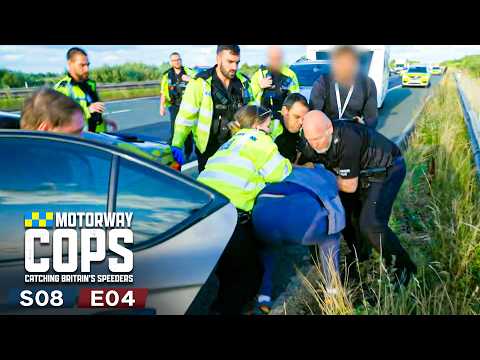 Speeding Driver Caught With Drink and Drugs | Motorway Cops Season 8 Episode 4