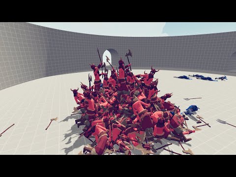 100x Berserker Vs 10x Every Unit Arena Map TABS Totally Accurate Battle Simulator