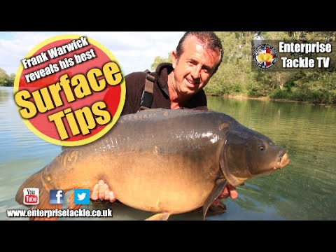 Frank Warwick talks through his zig and surface fishing attack for big carp