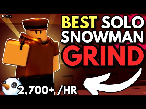 The BEST & FASTEST Way To Grind Snowmen In TDS (EVENT)