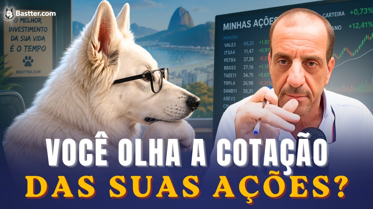 OS PREÇOS DIÁRIOS DAS AÇÕES REALMENTE EXISTEM? - Live do Bastter
