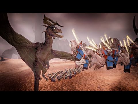 Bretonnia vs  Dark Elves - Total War WARHAMMER 2 Cinematic