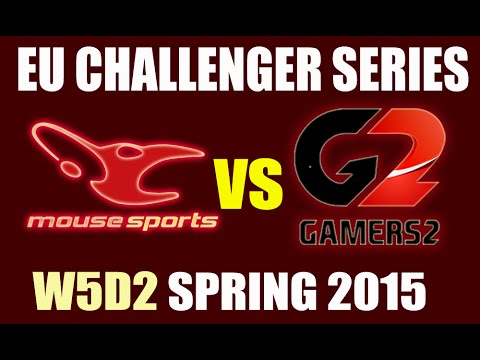 mousesports vs Gamers 2 | Game 2 S5 EUCS Spring 2015 Week 5 Day 2 | MS vs G2 W5D2 VOD