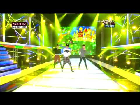 Key (SHINee), Kwanghee (ZE:A), GiKwang (BEAST) - Magic Girl Music Bank - 101217