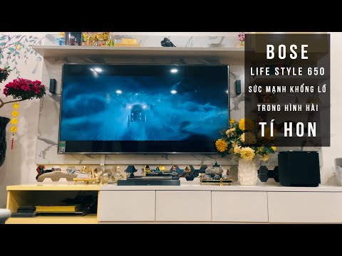 Lắp đặt Hệ thống giải trí tại gia Bose Lifestyle 650