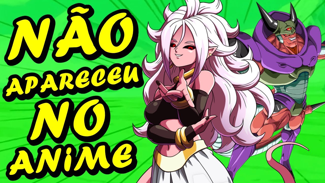 17 personagens OFICIAIS NUNCA UTILIZADOS em Dragon Ball que você não sabia