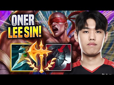 ONER IS A MONSTER WITH LEE SIN! - T1 Oner Plays Lee Sin JUNGLE vs Graves! | Season 2022