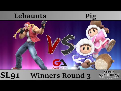 SmashLAN'd 91 - Winners Round 3: KFF | Lehaunts (Terry) vs Pig (ICs)