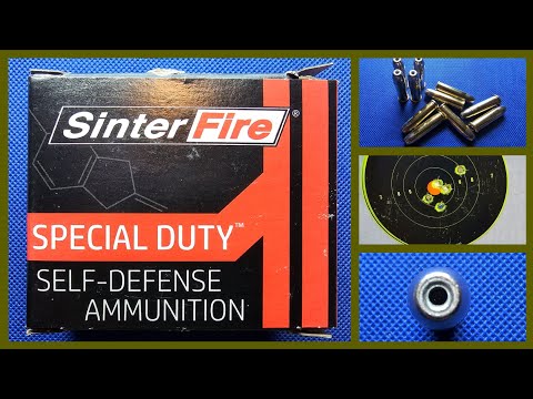 38spl ammo test, Sinter Fire 🔥 110 gn frangable @oso4586