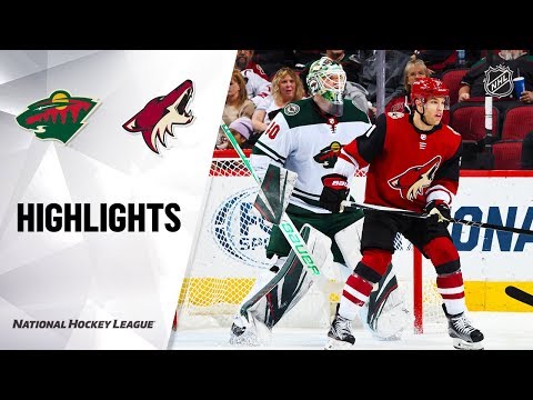 NHL Highlights | Wild @ Coyotes 12/19/19